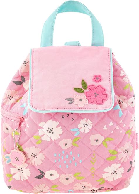 quilted floral backpacks.